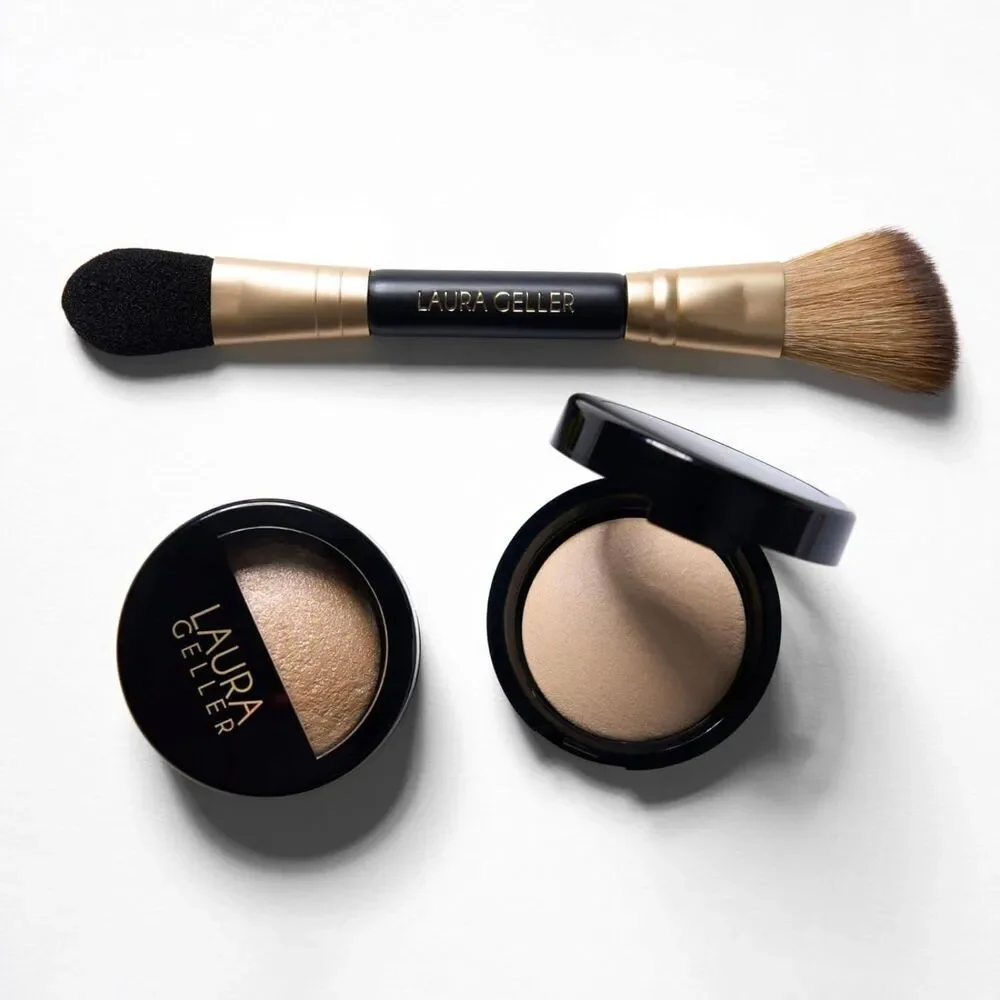 Laura Geller Dual-Ended Multi purpose Makeup Brush for Flawless Application
